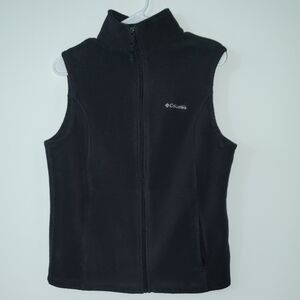 Columbia Kids Charcoal Fleece Vest